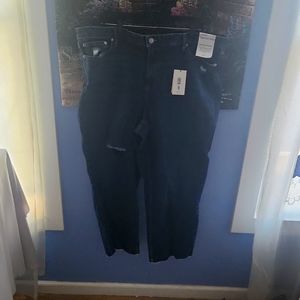 Calvin Klein Distressed Blue Jeans